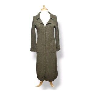 Express Women's Dark Green Sweater Dress. Size Small